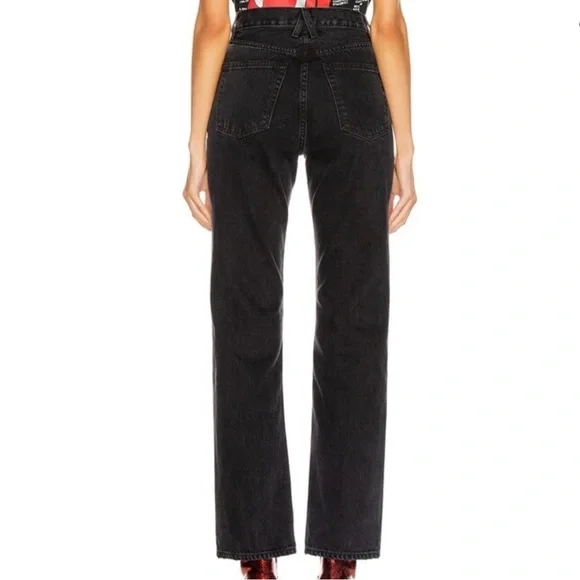 Slvrlake London Straight Leg Jeans Black‎ Sz 28 - Picture 2 of 14